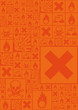 Vector: A set of hazardous symbols (vector illustration) A set of hazardous symbols (vector illustration)