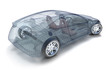 Car design, wireframe model. My own design. Car design, wireframe model. My own design.