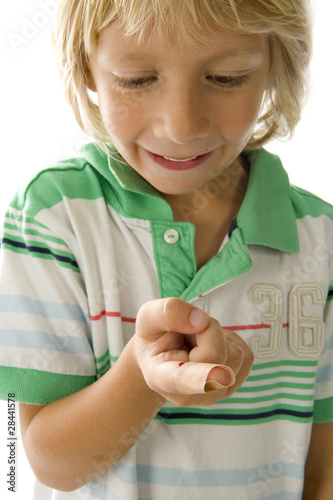 Photo: injured finger injured finger
