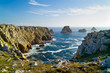 les tas de pois a camaret crozon en bretagne