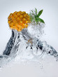pineapple in water