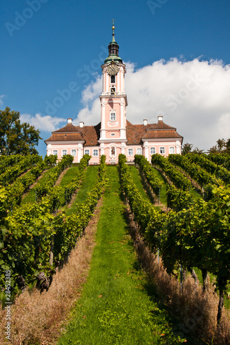 Foto: Wallfahrtskirche Birnau, Deutschland, Church Birnau, Germany Wallfahrtskirche Birnau, Deutschland, Church Birnau, Germany