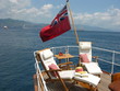 Classic Yacht aft deck