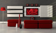 modern lounge with flat screen tv modern lounge with flat screen tv