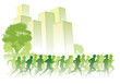 Running people