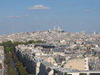 Paris, Vue de l'Arc de Triomphe - Sacrée Coeur