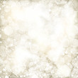 Abstract background of holiday lights and snowflakes. Vector.