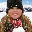 Mädchen im Schnee