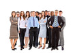 attractive business people - the elite business team