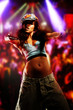 young nice girl dancing modern dances young nice girl dancing modern dances