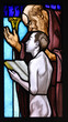Jugendstil Glasfenster Detail