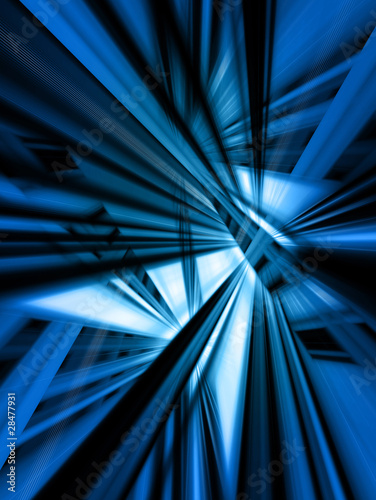Illustration: Blue Digital abstract background Blue Digital abstract background