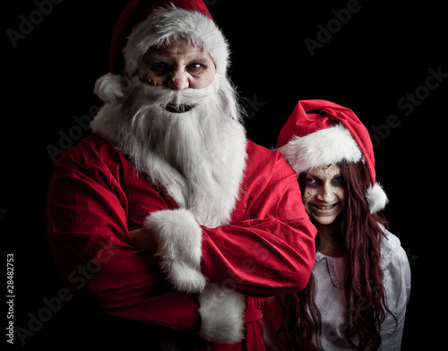 Photo: scary santa scary santa
