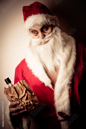 Photo: drunk santa drunk santa