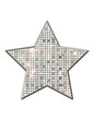 étoile strass et paillettes