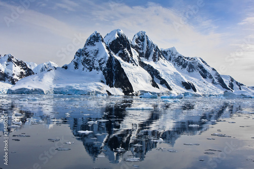 Photo: Snow-capped mountains Snow-capped mountains