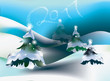 holidays winter scene 2011 - vectpr with mesh holidays winter scene 2011 - vectpr with mesh