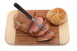 Leberkäse mit Semmel