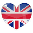 Vector: Hear Britain Flag Hear Britain Flag