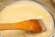 Preparing bechamel Preparing bechamel
