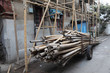Bamboo scaffolding in China
