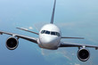 Photo: Airliner in flight Airliner in flight