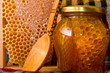 Photo: Honey and honeycomb Honey and honeycomb