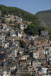 Brésil Rio la favela grignote la coline Brésil Rio la favela grignote la coline