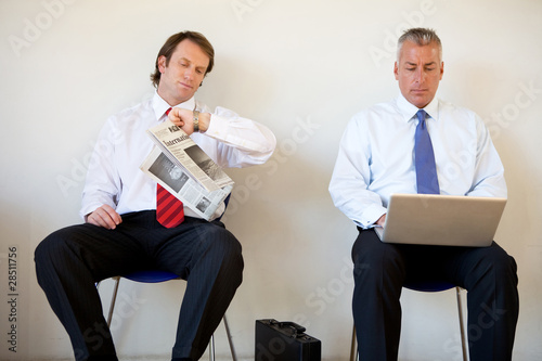 Photo: Waiting for a job interview 2 Waiting for a job interview 2