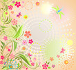 Colorful summer background