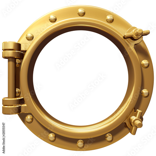 Illustration: Isolated porthole Isolated porthole