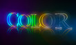 3D Typografie Color