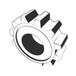 gear stencil