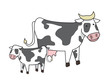 La vache et le veau