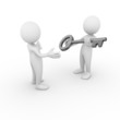 Illustration: Key donation Key donation