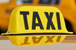 Photo: Taxi Sign Close Up Taxi Sign Close Up