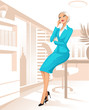 Businesswoman at office