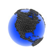 Illustration: 3D Globe 3D Globe
