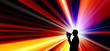Megaphone Silhouette illustration