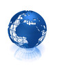 blue earth globe