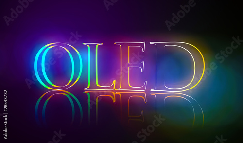 Illustration: 3D Typografie OLED 3D Typografie OLED