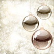 Abstract background of holiday lights and snowflakes. Vector.
