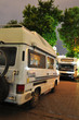 caravan at night