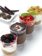 four desserts in a row four desserts in a row