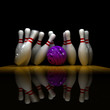 Purple ball does strike!