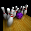 Purple ball does strike!