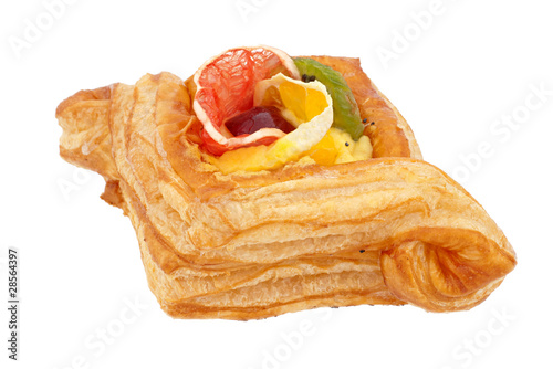 Foto: Cake with jelly and fruit Cake with jelly and fruit