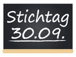 Stichtag 30.09.