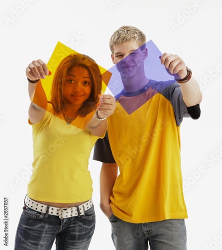 Photo: Teens With Color Film Teens With Color Film