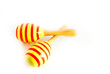 Foto: colorful wooden toy maracas colorful wooden toy maracas